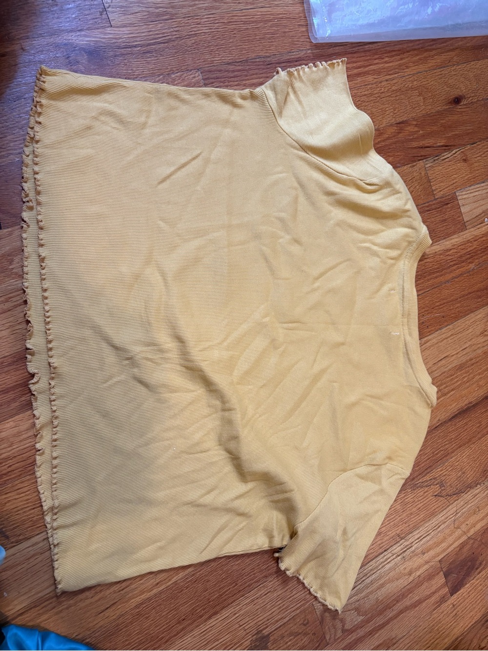 Yellow Graphic Ringer Tee - Picture 2 of 3